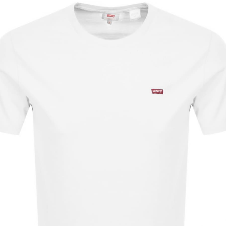 Alternative Image for ProductLevis Original Crew Neck Logo T Shirt White2